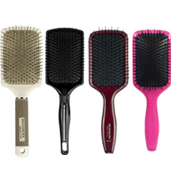 <span style="font-size: 12px;">For smooth, silky and frizz-free hair, <strong>paddle brushes</strong> are essential. With a large cushion base of bristles, paddle hair brushes are ideal for long and thick hair. A must-have for blow-drying naturally straight hair or finishing wavy and curly hair.&nbsp;<span style="color: #5c5a58;">More</span><span style="color: #5c5a58;">&nbsp;in&nbsp;</span><a href="/hair-brushes-and-combs" title="Hair brushes and combs">Hair brushes and combs</a>&nbsp;and also in <a href="/hair-supply" title="hair supply">hair supply</a><span style="color: #5c5a58;">.</span></span>