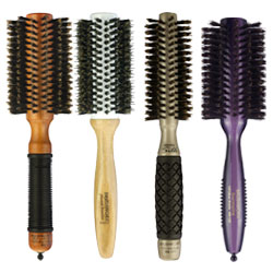 In a vast array of barrel sizes, you&rsquo;ll love our range of round hair brushes. From creating curl to maximum lift to smoothing, round brushes are an essential for stylists. Select from various types of bristles to best suit your styling needs. More in&nbsp;<a href="/hair-brushes-and-combs" title="Hair brushes and combs">Hair brushes and combs</a>.